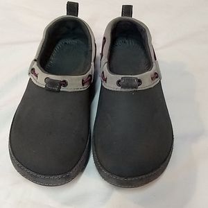Crocs suede slip-ons. Size 7